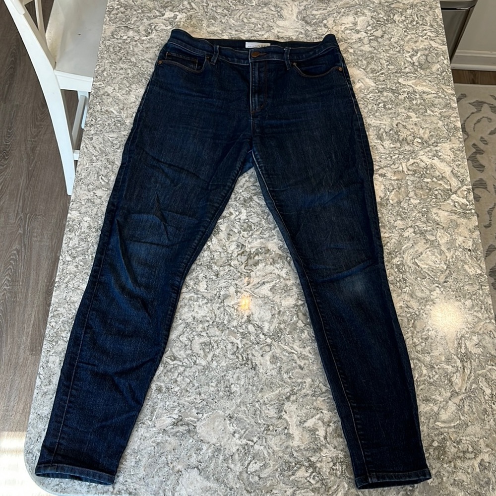 LOFT skinny high waist jean size 4